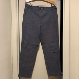 Black and White Patterned Pants